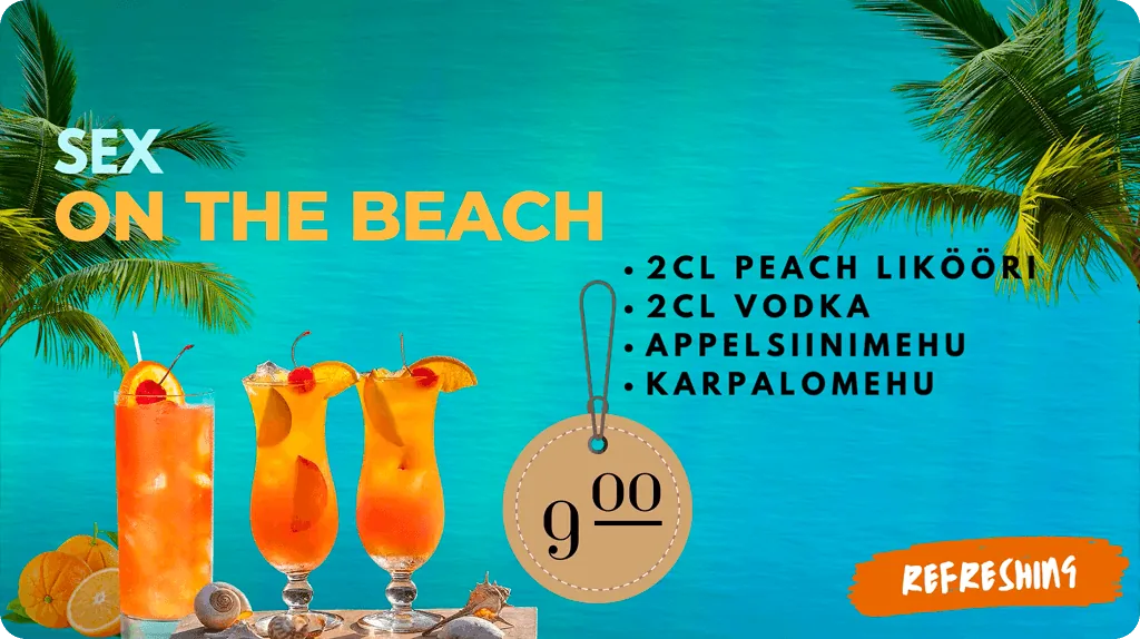 On the Beach cocktail